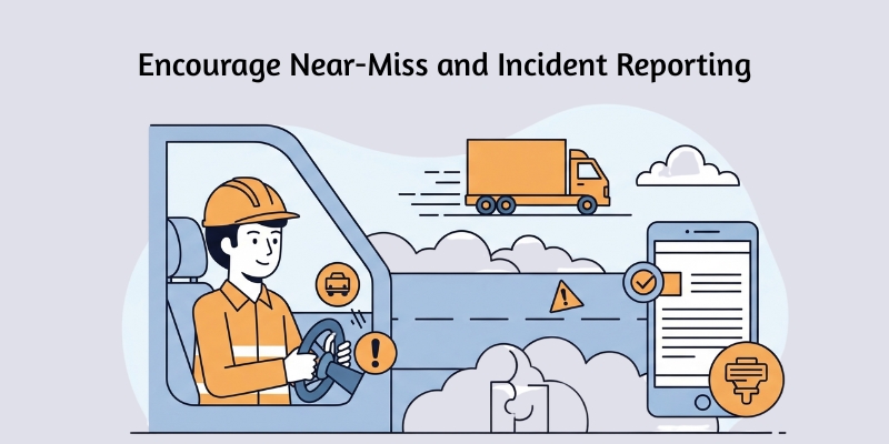 Encourage Near-Miss and Incident Reporting